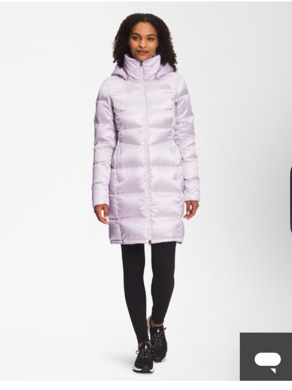 The North Face Women's Long Puff Parka - Light Lavender